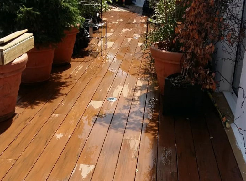 terrasse en bois à Roissy-en-Brie (77)